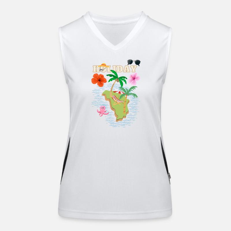 Holiday Design ART Women's Functional Contrast Tank Top