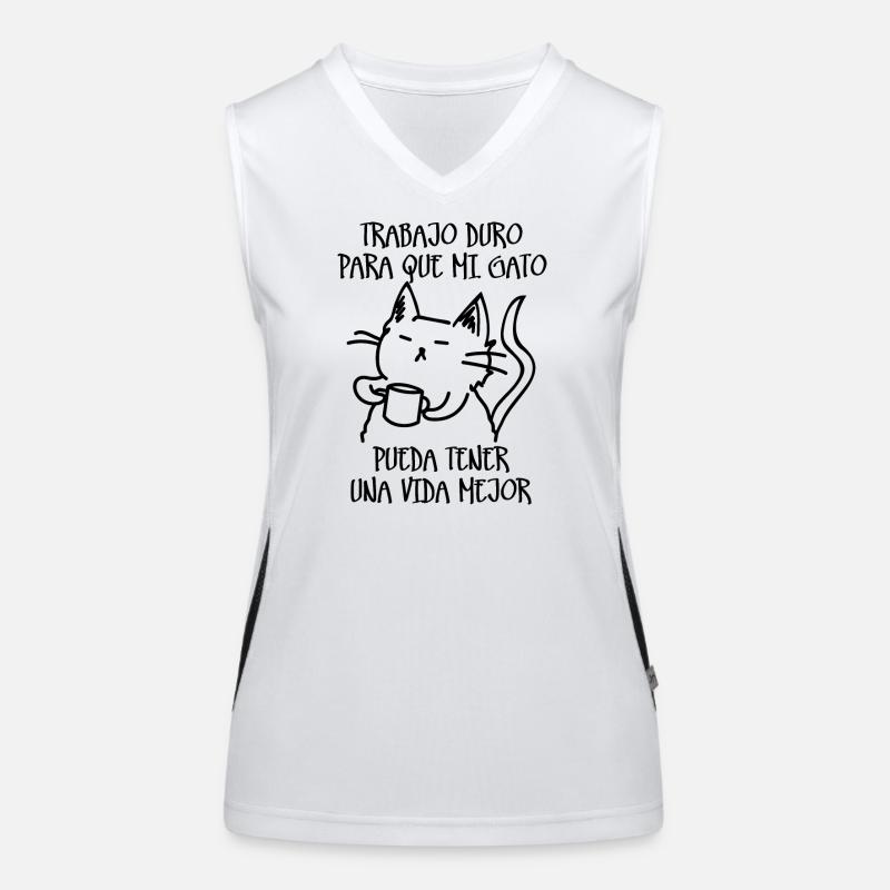 Hard work Women's Functional Contrast Tank Top