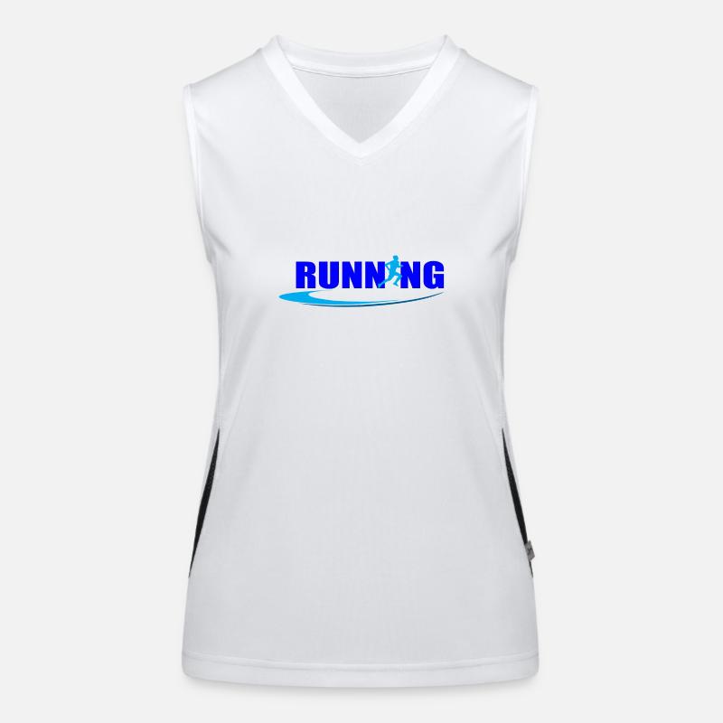 Running Women's Functional Contrast Tank Top
