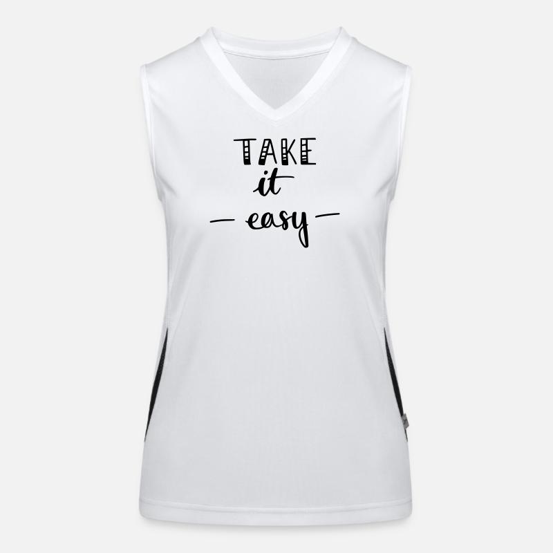 Take it easy Women's Functional Contrast Tank Top