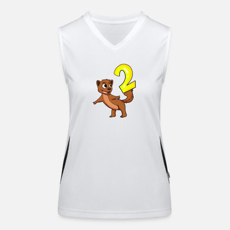 2 years old - 2 birthday - I am 2 Women's Functional Contrast Tank Top