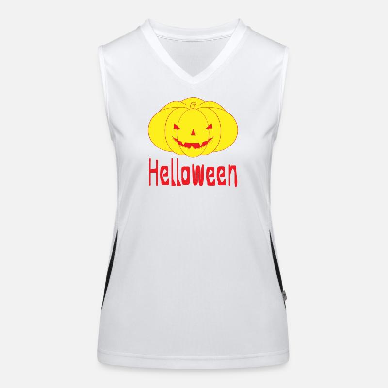 Das Helloween Funktionelles Kontrast-Tank Top für Frauen