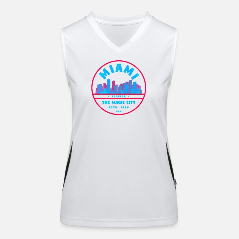 Miami Usa Women's Functional Contrast Tank Top