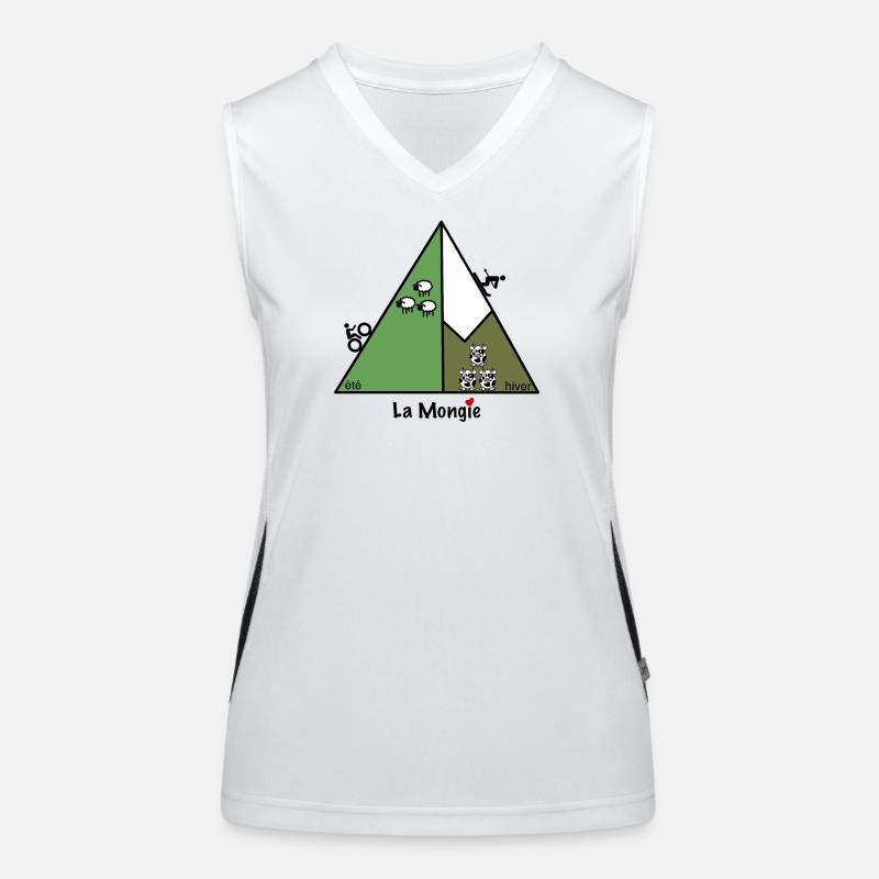 La Mongie Women's Functional Contrast Tank Top