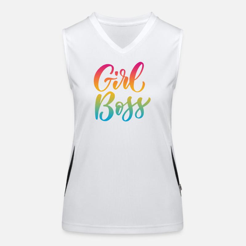 Mädchen Funktionelles Kontrast-Tank Top für Frauen