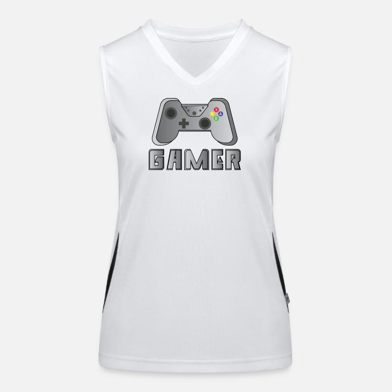 Spieler Funktionelles Kontrast-Tank Top für Frauen