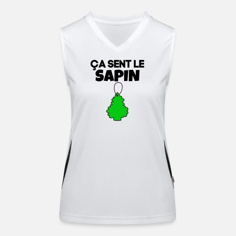 ça sent le sapin Débardeur respirant contrasté Femme