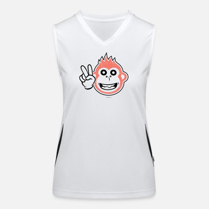 Peace monkey Women's Functional Contrast Tank Top