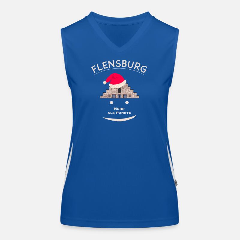Noël Flensburg, Nordertor, plus que des points Débardeur respirant contrasté Femme