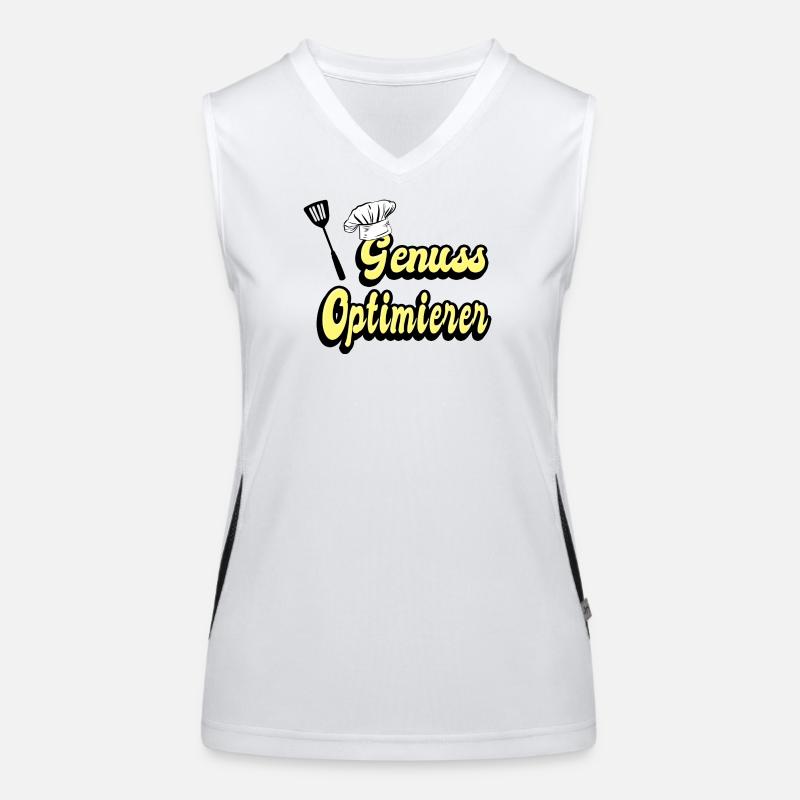 Genuss Optimierer Funktionelles Kontrast-Tank Top für Frauen