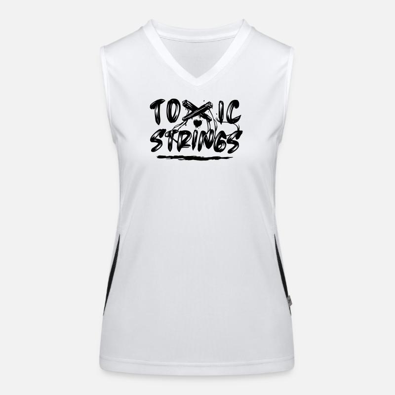 Toxic Strings Women's Functional Contrast Tank Top