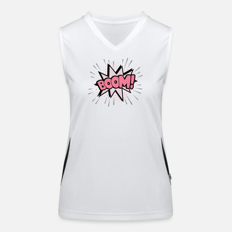 Boom pink Women's Functional Contrast Tank Top