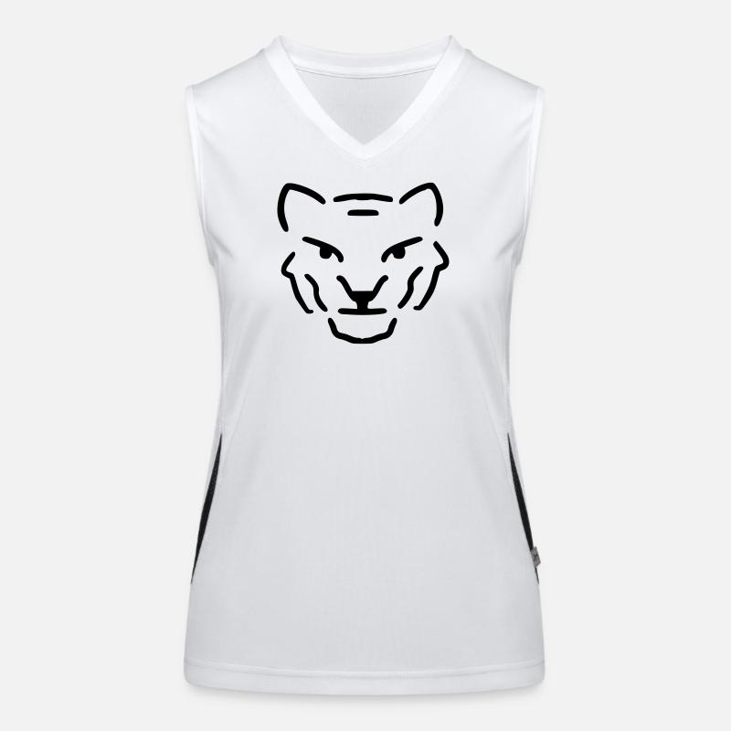 Tiger Women's Functional Contrast Tank Top