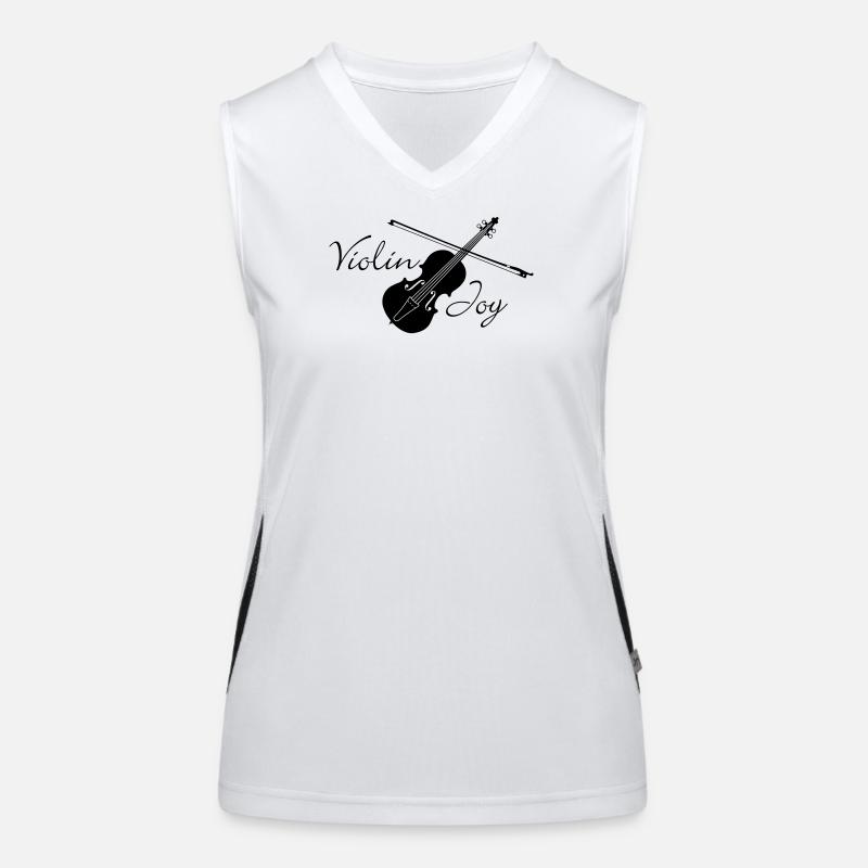 Violin joy Women's Functional Contrast Tank Top