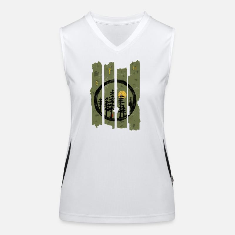 Rune Forest Women's Functional Contrast Tank Top