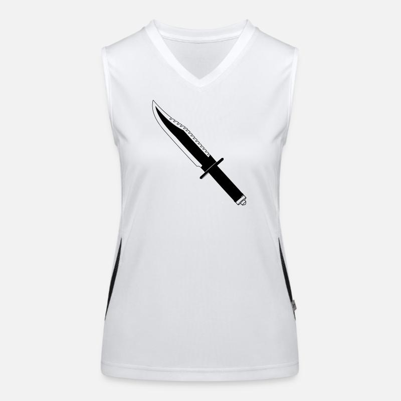 Knife survival Women's Functional Contrast Tank Top