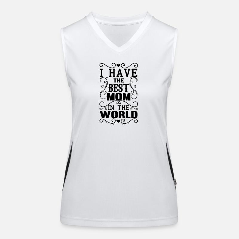 Muttertag, Muttertag, Muttertag, Muttertag, Muttertag Funktionelles Kontrast-Tank Top für Frauen