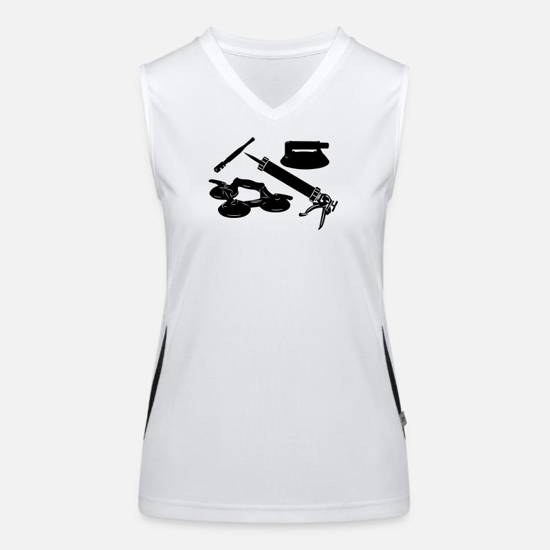 glazier tools Women's Functional Contrast Tank Top