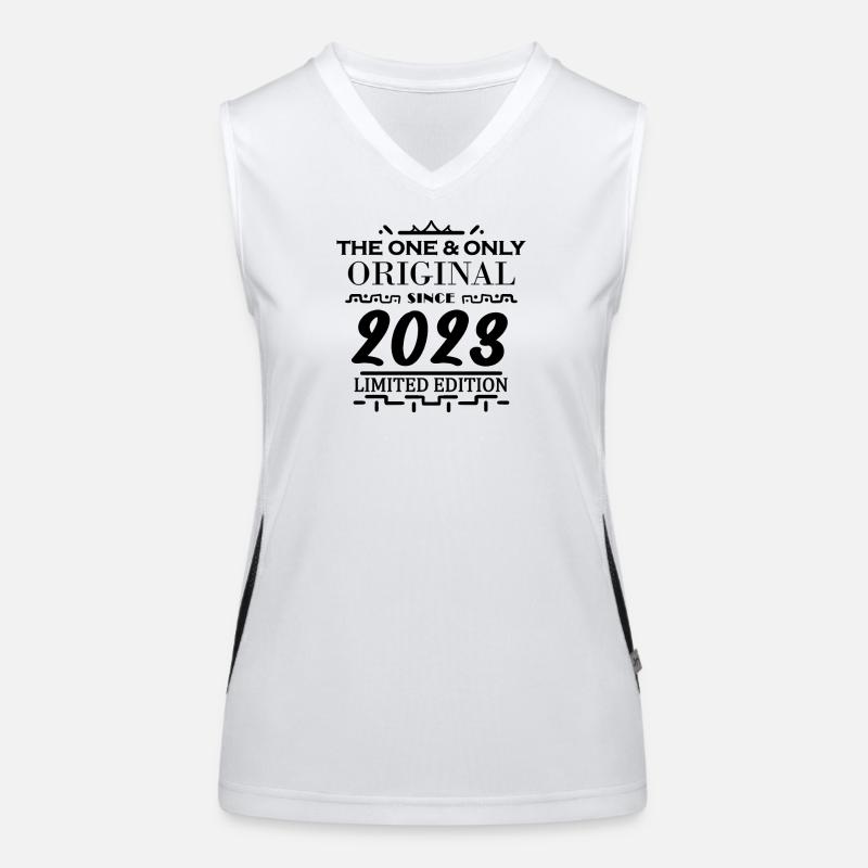 2023 - Année de construction 2023 Débardeur respirant contrasté Femme