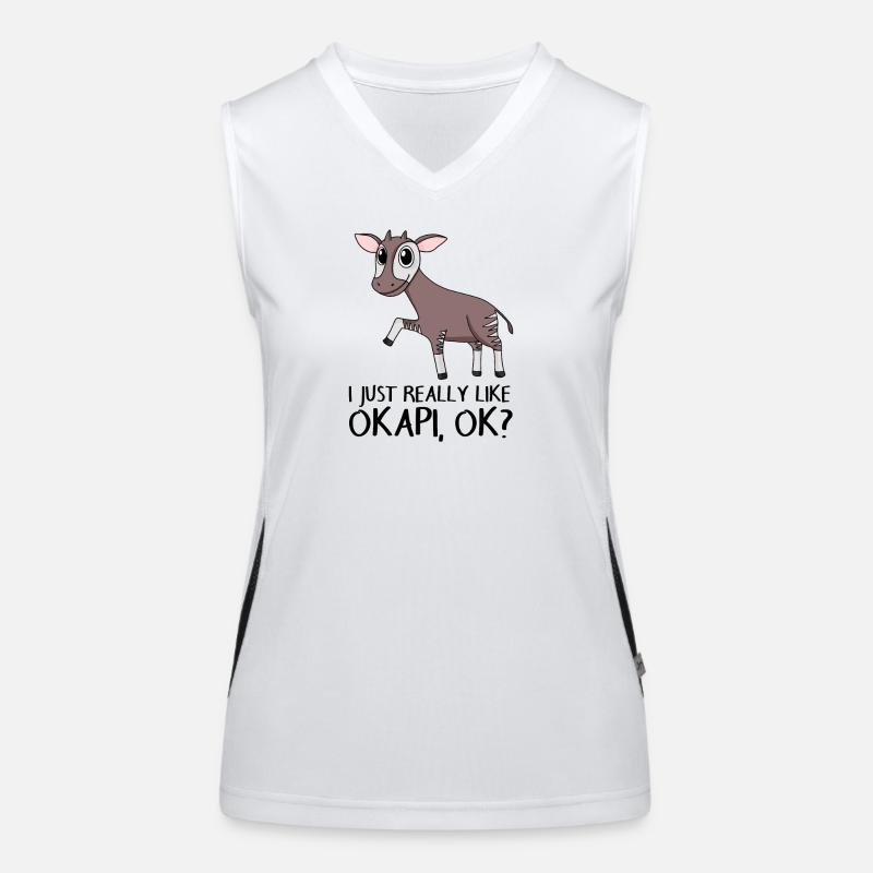 Okapi Débardeur respirant contrasté Femme