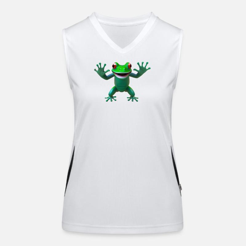 Grenouille libre Débardeur respirant contrasté Femme