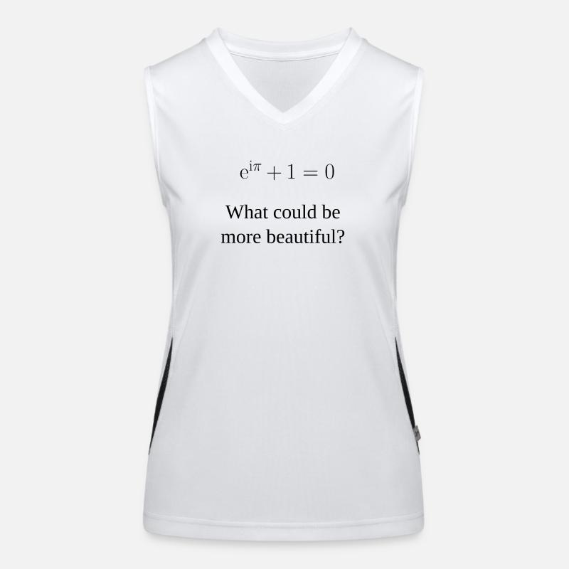 Euler-Formel Funktionelles Kontrast-Tank Top für Frauen