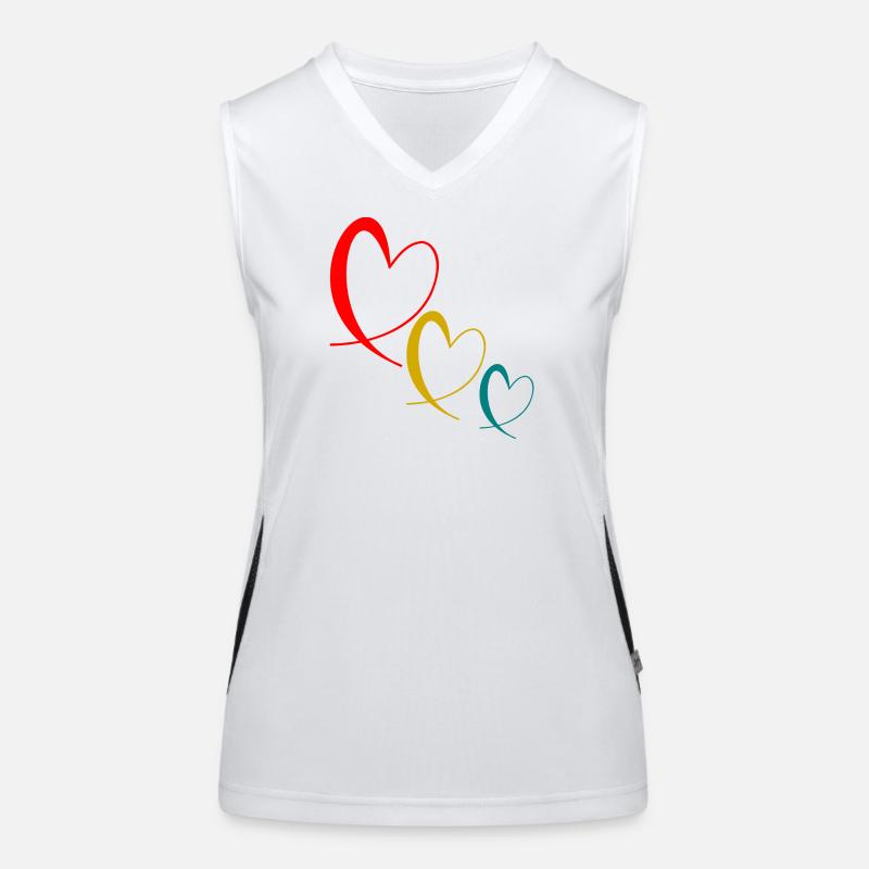 MAMA. MUTTERTAG. SCHÖNEN MUTTERTAG. ICH LIEBE DICH Funktionelles Kontrast-Tank Top für Frauen