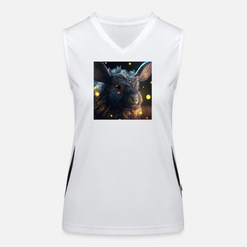 Photo macro creature 08 Women's Functional Contrast Tank Top