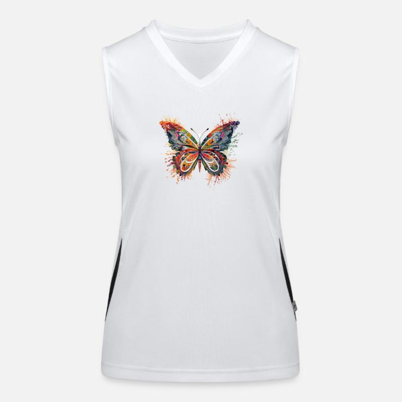 Butterfly Women's Functional Contrast Tank Top