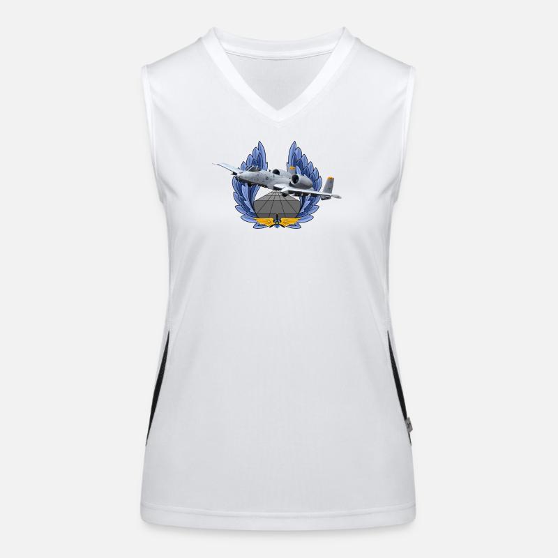 A-10 Thunderbolt Women's Functional Contrast Tank Top