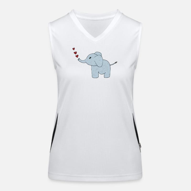 Elephant Elephant Skin Women's Functional Contrast Tank Top