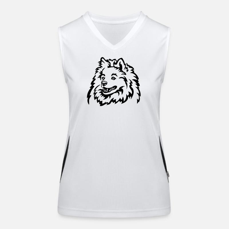 Pointed head Women's Functional Contrast Tank Top