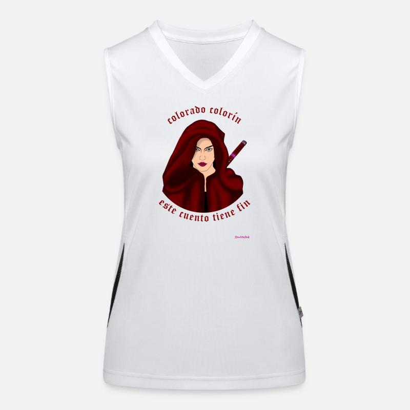 Töte Rotkäppchen Funktionelles Kontrast-Tank Top für Frauen