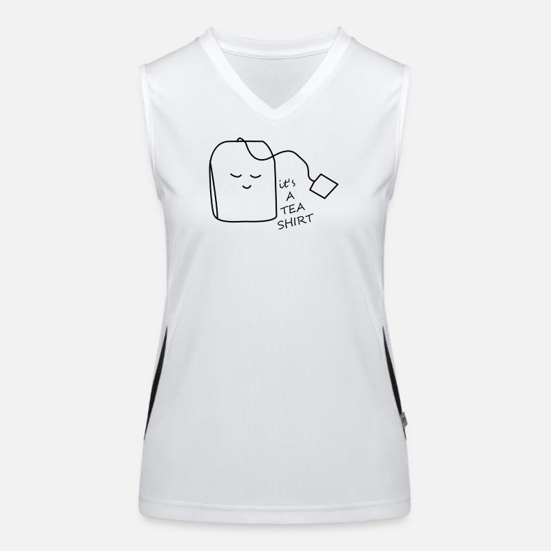 Chemise TEA Débardeur respirant contrasté Femme