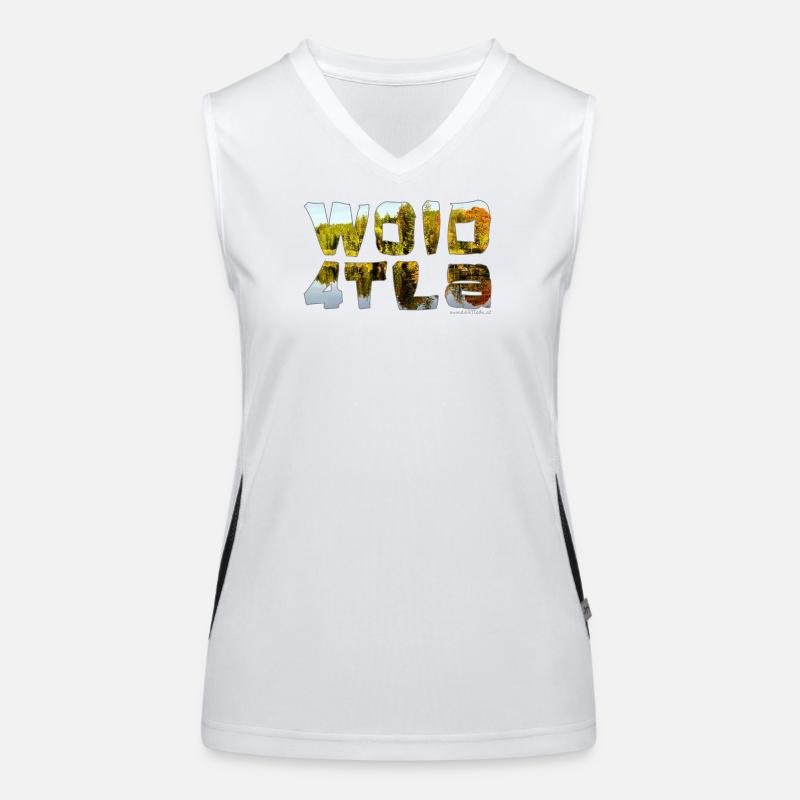 woid4tla - Wald4tler, Austrian dialect Women's Functional Contrast Tank Top