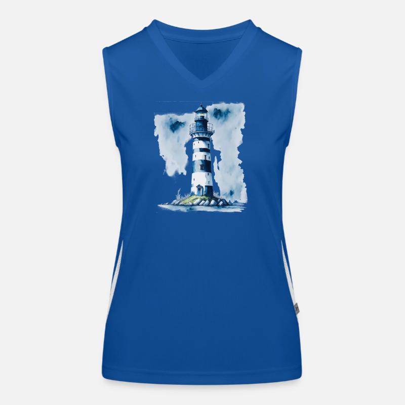 Phare Débardeur respirant contrasté Femme