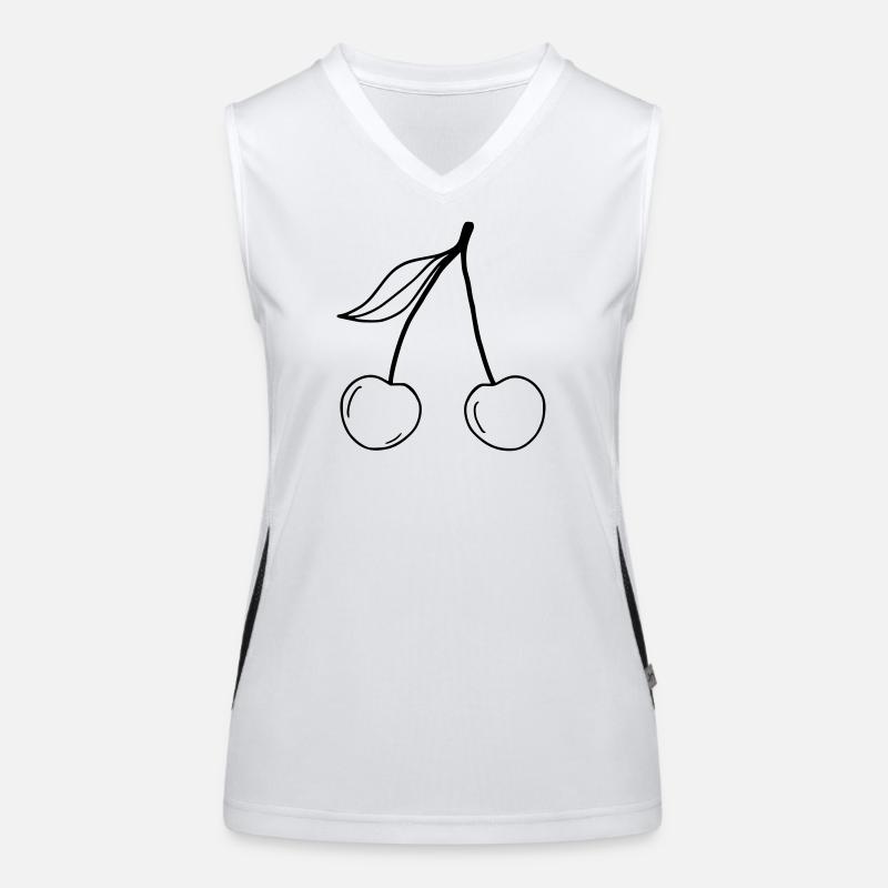 Cherries Women's Functional Contrast Tank Top