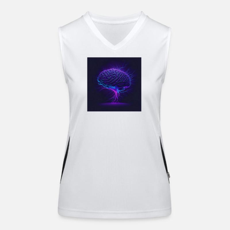 Brain Women's Functional Contrast Tank Top