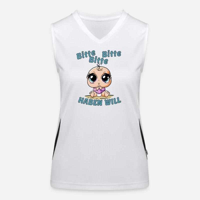 Bitte bitte bitte---haben will Funktionelles Kontrast-Tank Top für Frauen
