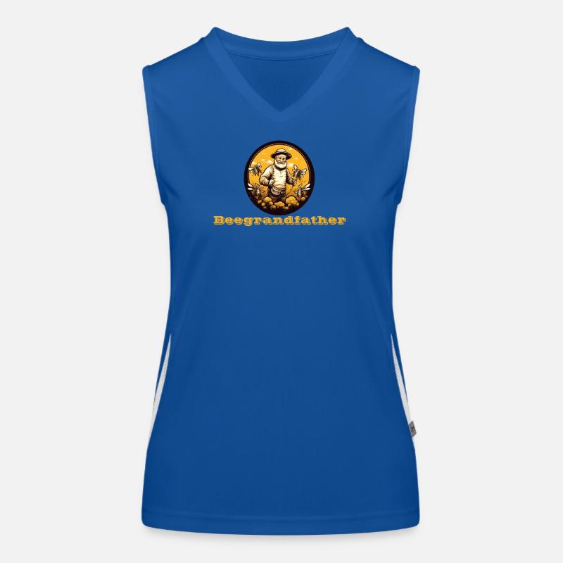Beegrandfather Funktionelles Kontrast-Tank Top für Frauen