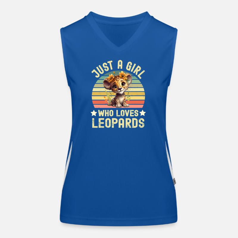 Leopard Women's Functional Contrast Tank Top