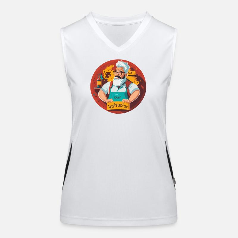 Instructeur principal BBQ Débardeur respirant contrasté Femme