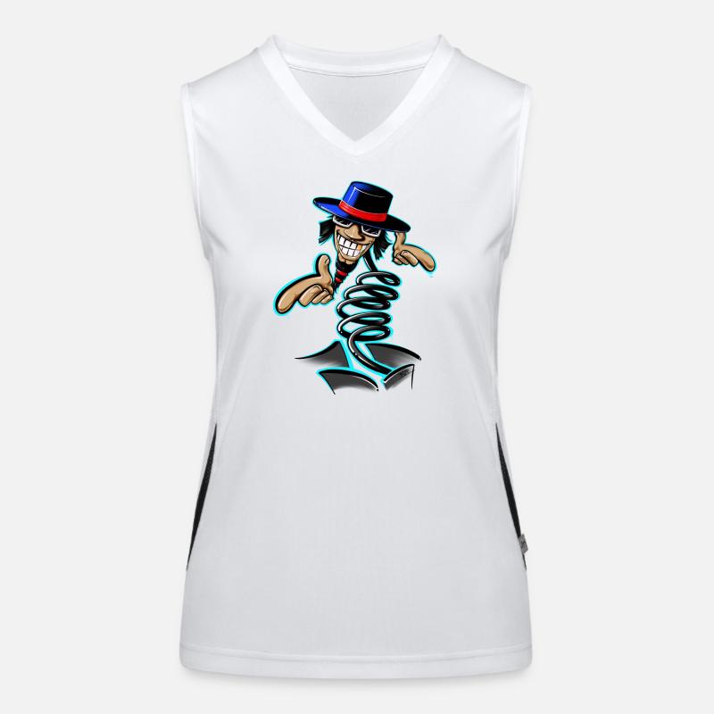 Jumper Funktionelles Kontrast-Tank Top für Frauen