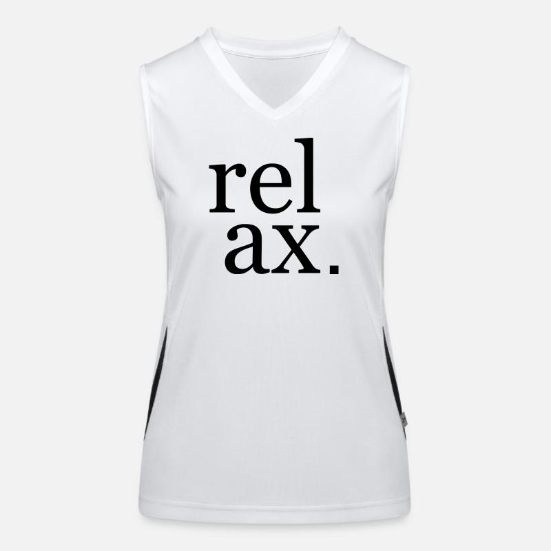 Relax Design Débardeur respirant contrasté Femme