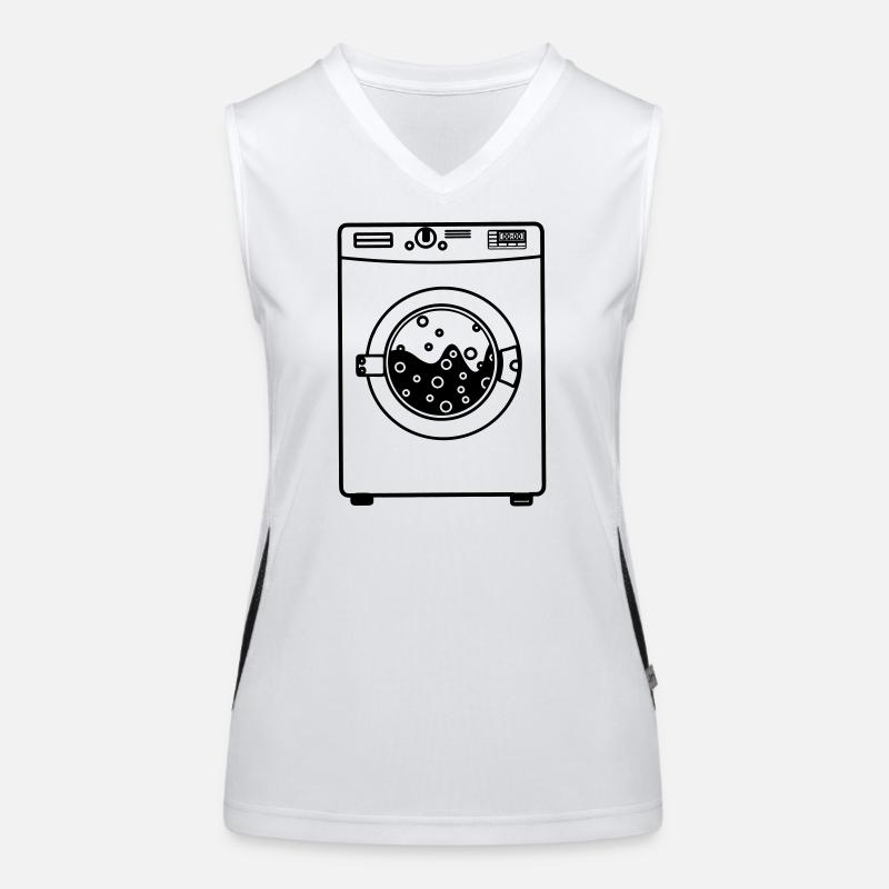 Washing machine Women's Functional Contrast Tank Top