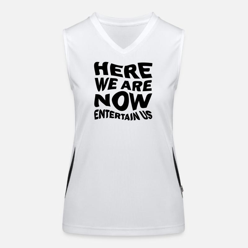 Entertain us! Women's Functional Contrast Tank Top