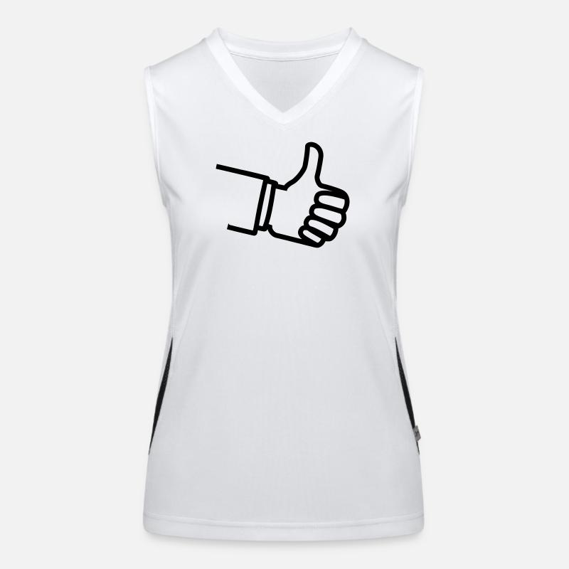 Thick thumb Women's Functional Contrast Tank Top