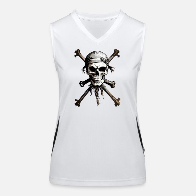 Pirate, Pirate Débardeur respirant contrasté Femme