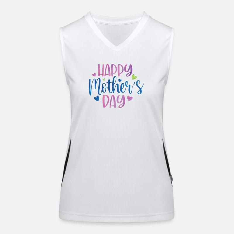 Schönen Muttertag Funktionelles Kontrast-Tank Top für Frauen