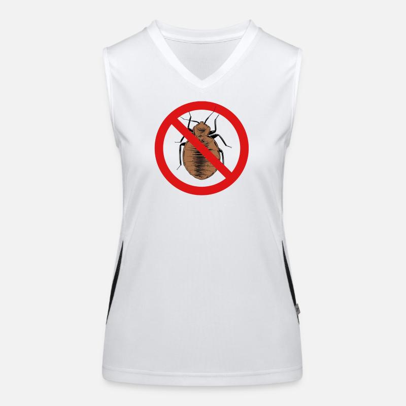 bed bug, bed bug Women's Functional Contrast Tank Top
